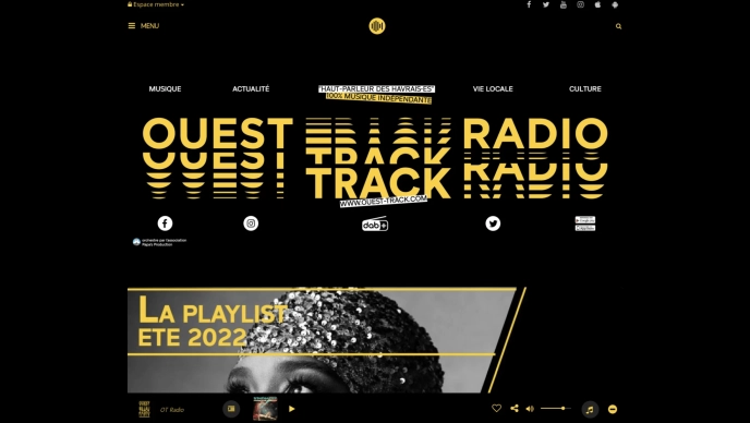 ouest track radio